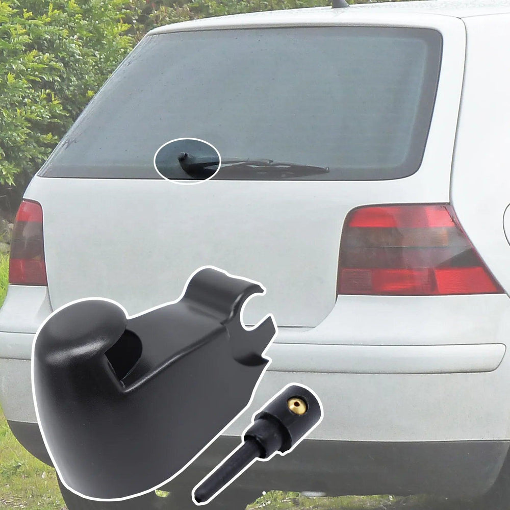 Rear Windshield Wiper Arm Cover with Washer Jet Nozzle