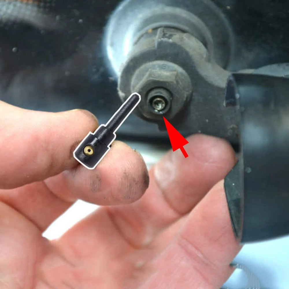 Rear Windshield Wiper Arm Cover with Washer Jet Nozzle