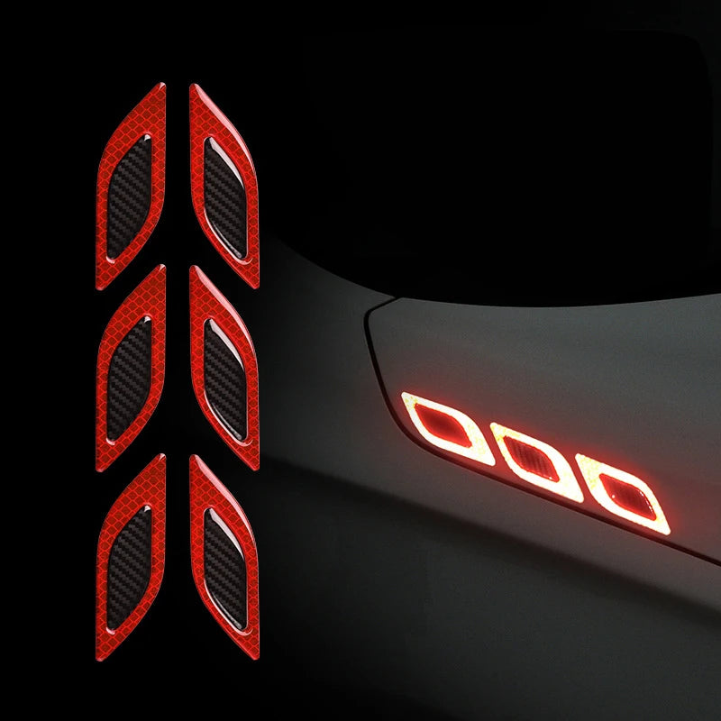 Reflective Car Safety Warning Stickers