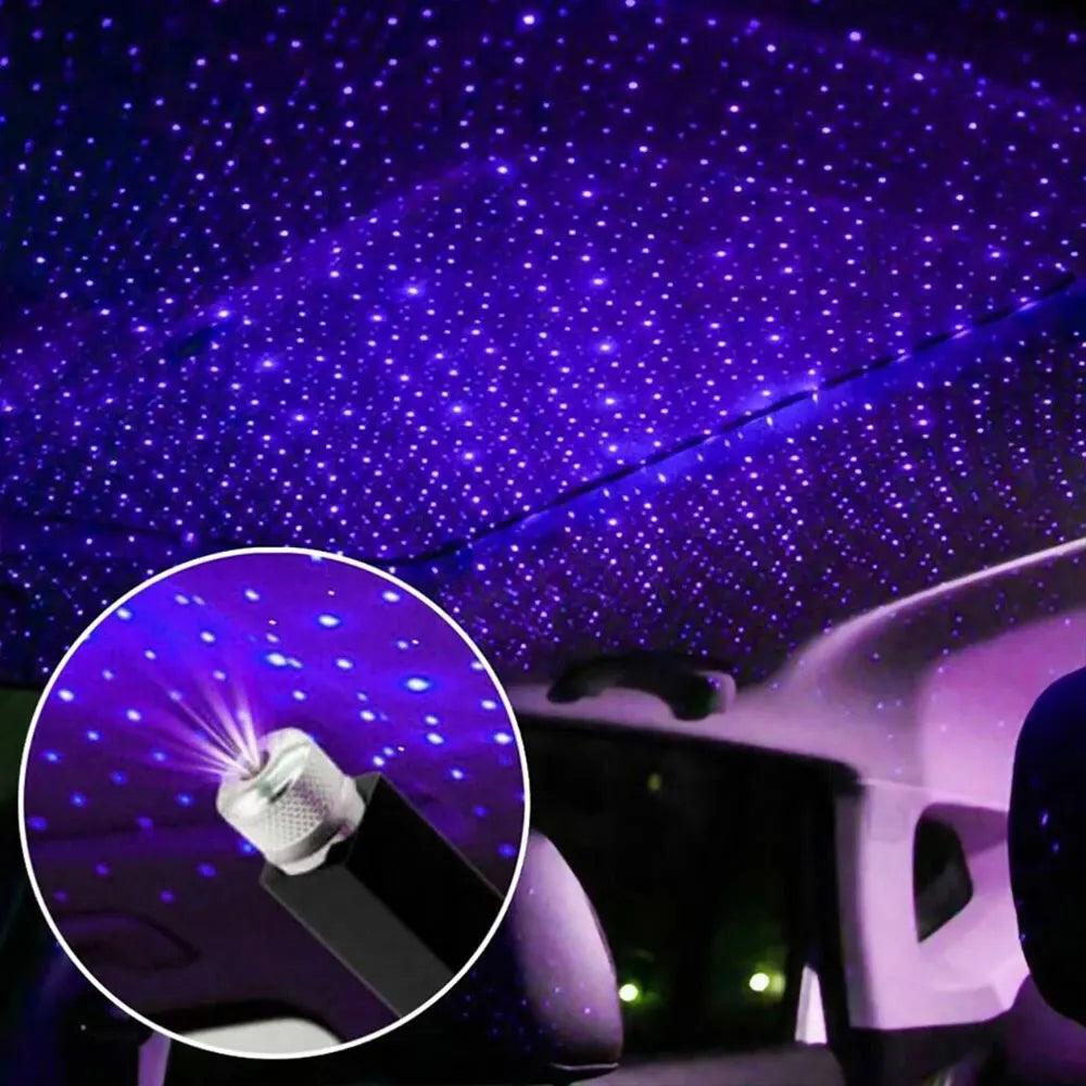 Romantic LED Car Roof Star Night Light Projector