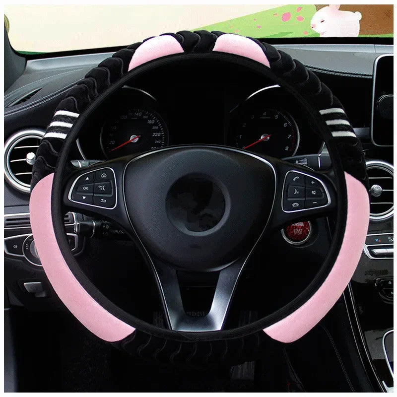 Little Monster Plush Steering Wheel Cover