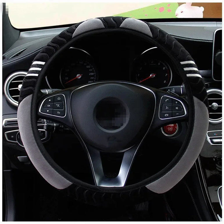 Little Monster Plush Steering Wheel Cover