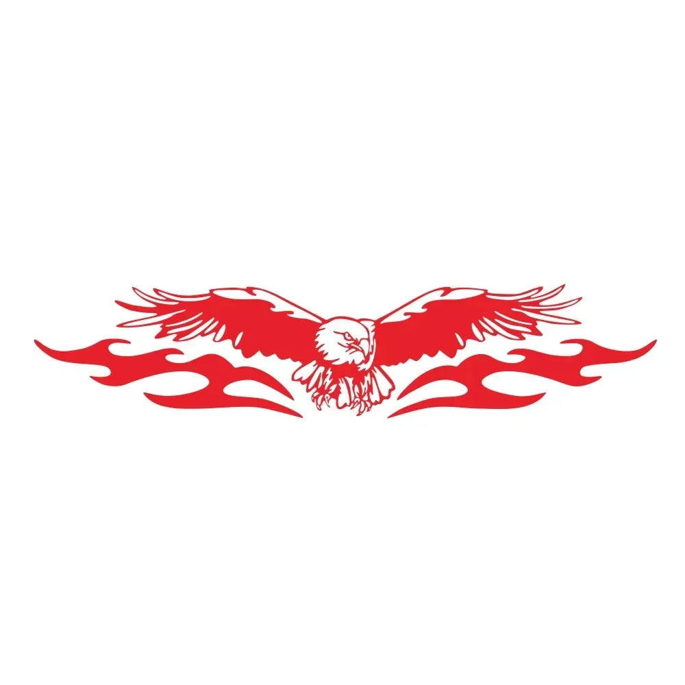 Eagle Fire Racing Car Sticker 20CM
