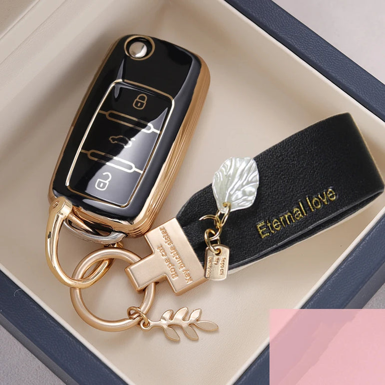 Autoschlüssel-Etui für VW und Skoda