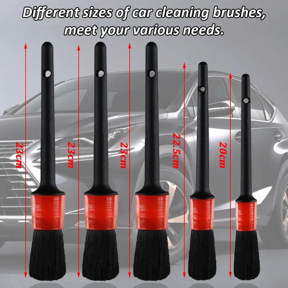 Car Cleaning & Detailing Brush Kit