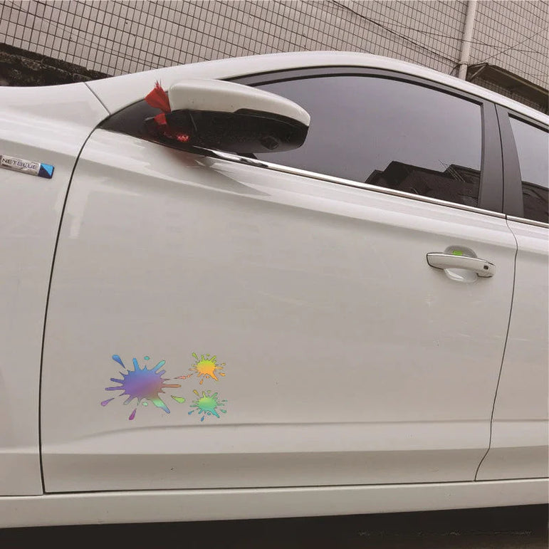 Adesivo riflettente per auto con effetto graffio e graffiti