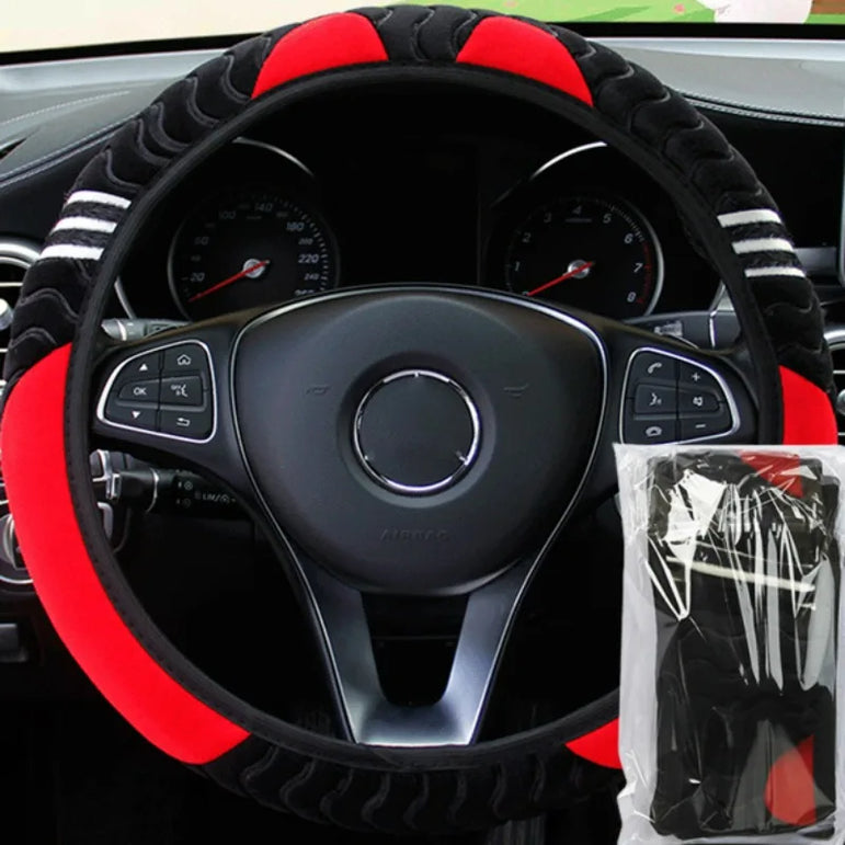 Little Monster Plush Steering Wheel Cover