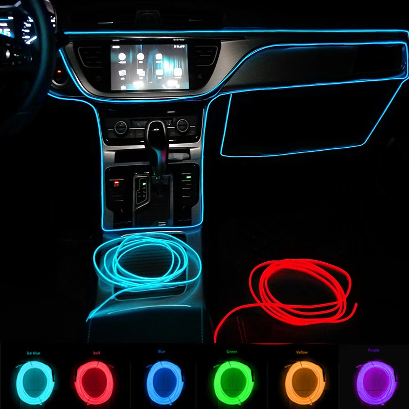 Cold Light Car Interior Decorative Strips