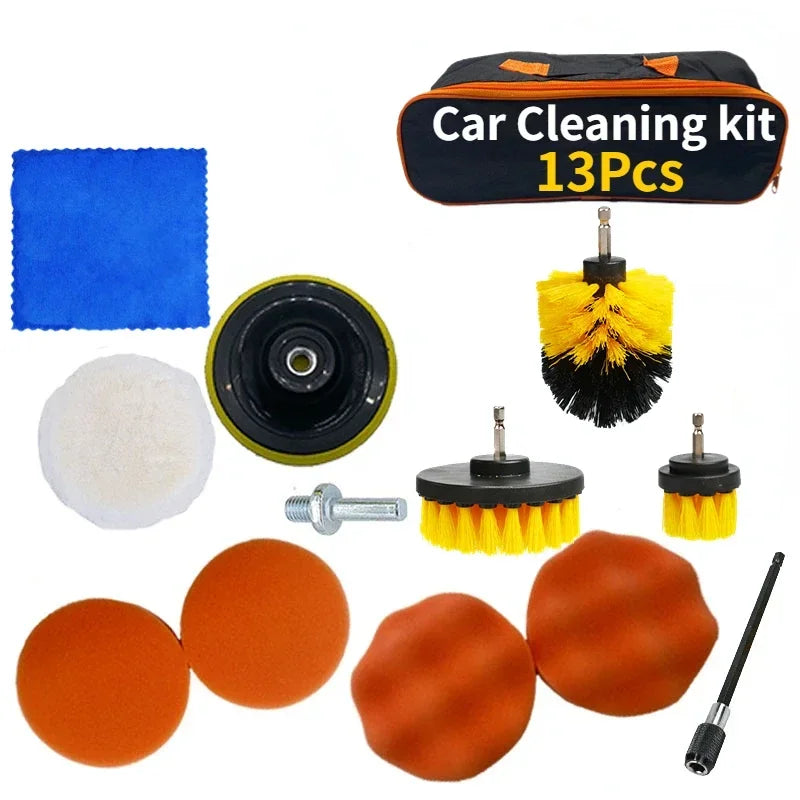 Car Cleaning & Detailing Brush Kit