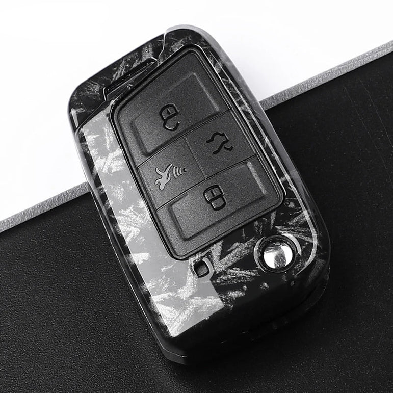 Carbonfaser-Schlüsseletui für VW und Skoda