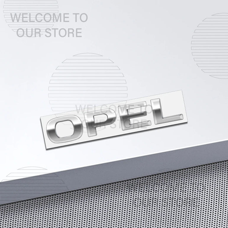 Opel OPC 3D Metal Trunk Emblem