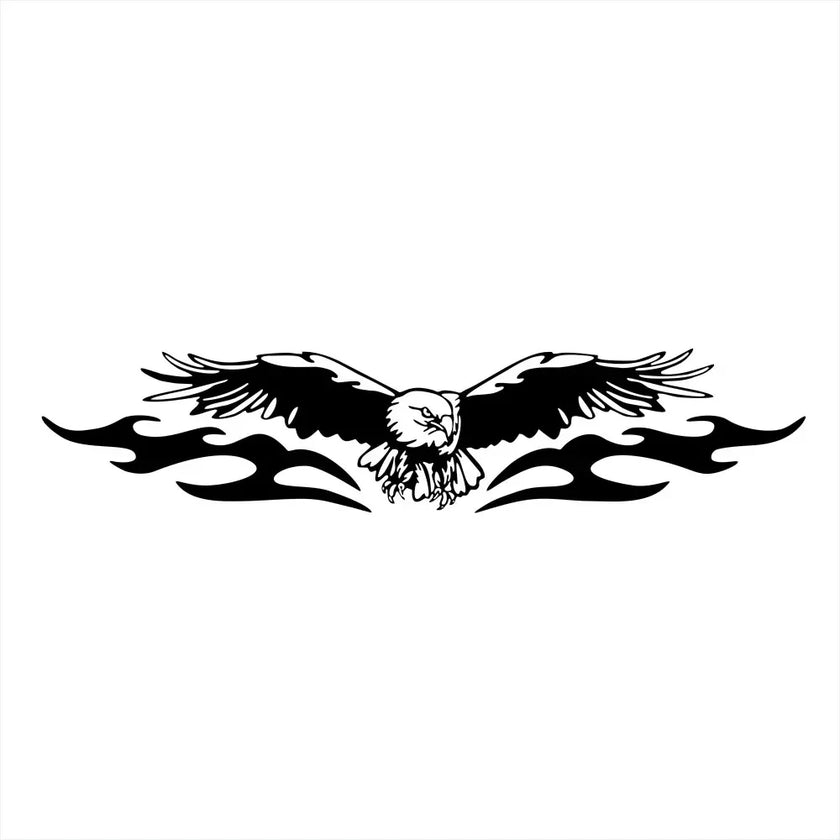 Eagle Fire Racing Car Sticker 20CM