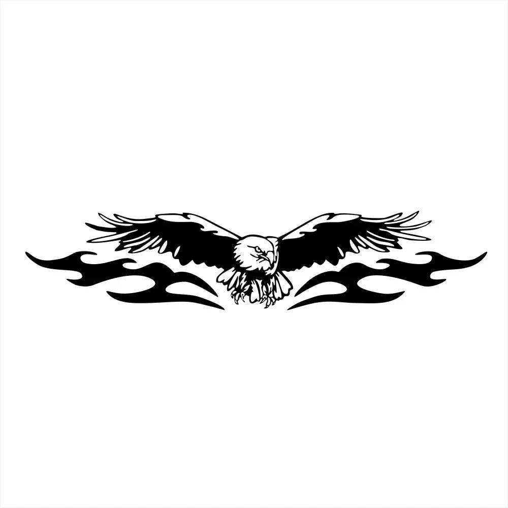 Eagle Fire Racing Car Sticker 20CM