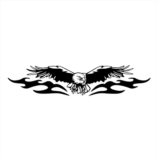 Eagle Fire Racing Car Sticker 20CM