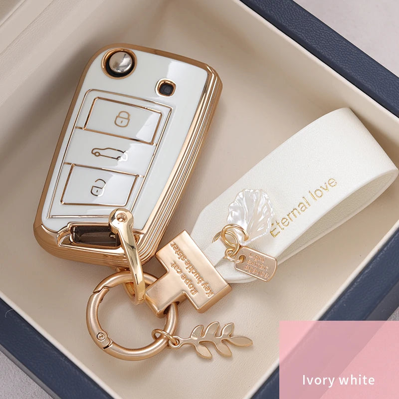 Autoschlüssel-Etui für VW und Skoda