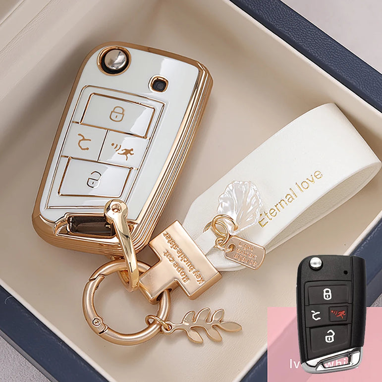 Autoschlüssel-Etui für VW und Skoda