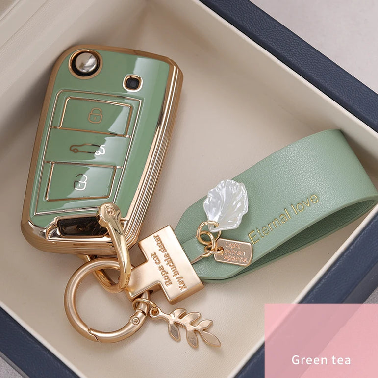 Autoschlüssel-Etui für VW und Skoda