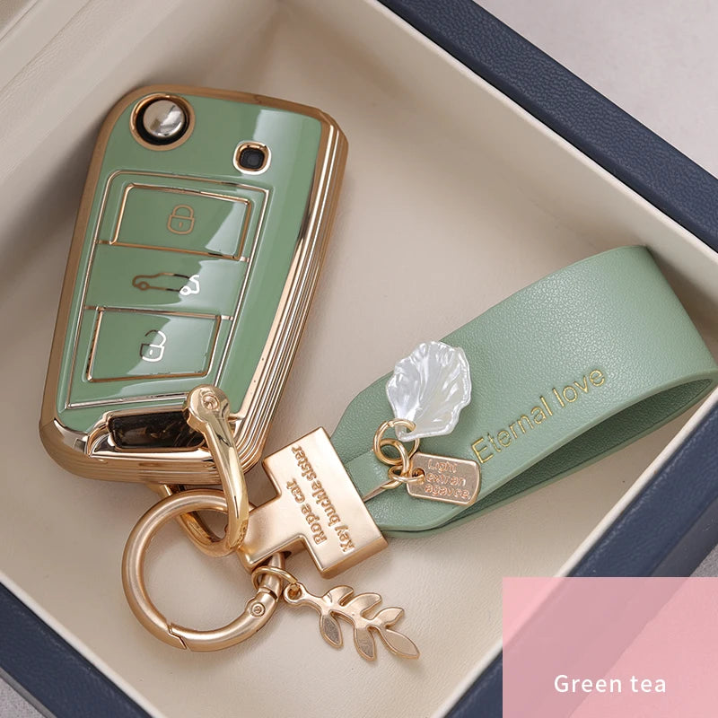 Autoschlüssel-Etui für VW und Skoda