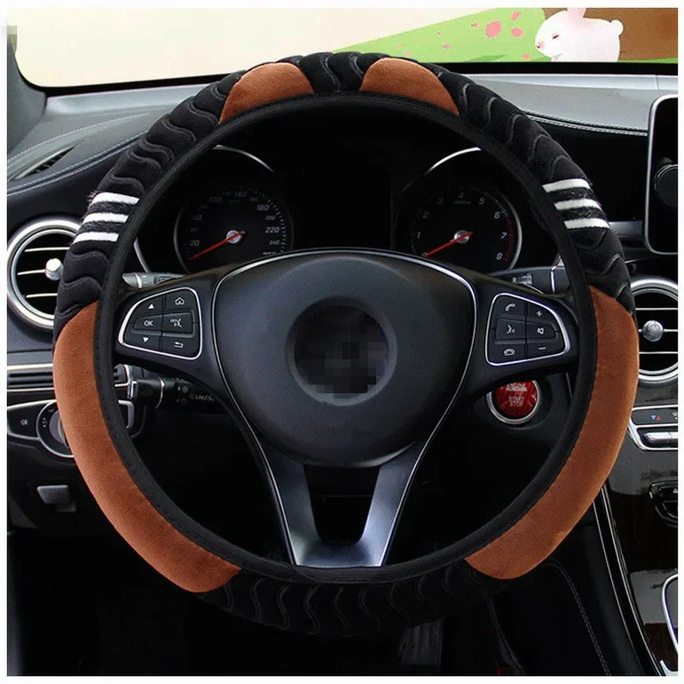 Little Monster Plush Steering Wheel Cover