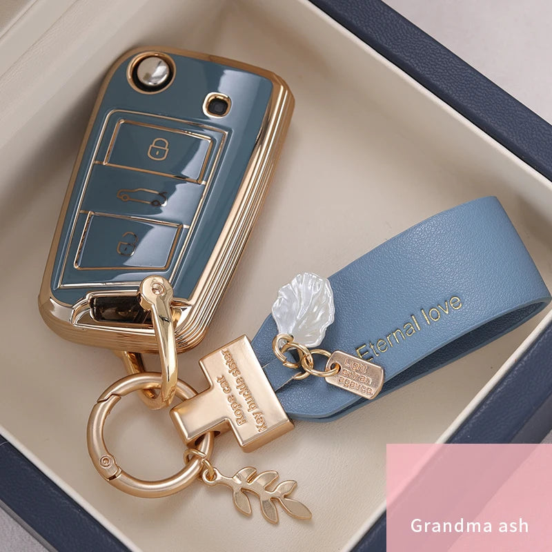 Autoschlüssel-Etui für VW und Skoda