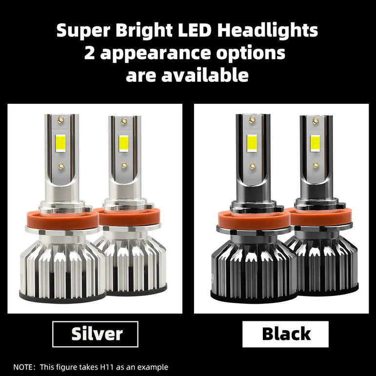 LED Headlight Bulb Kit 6500K