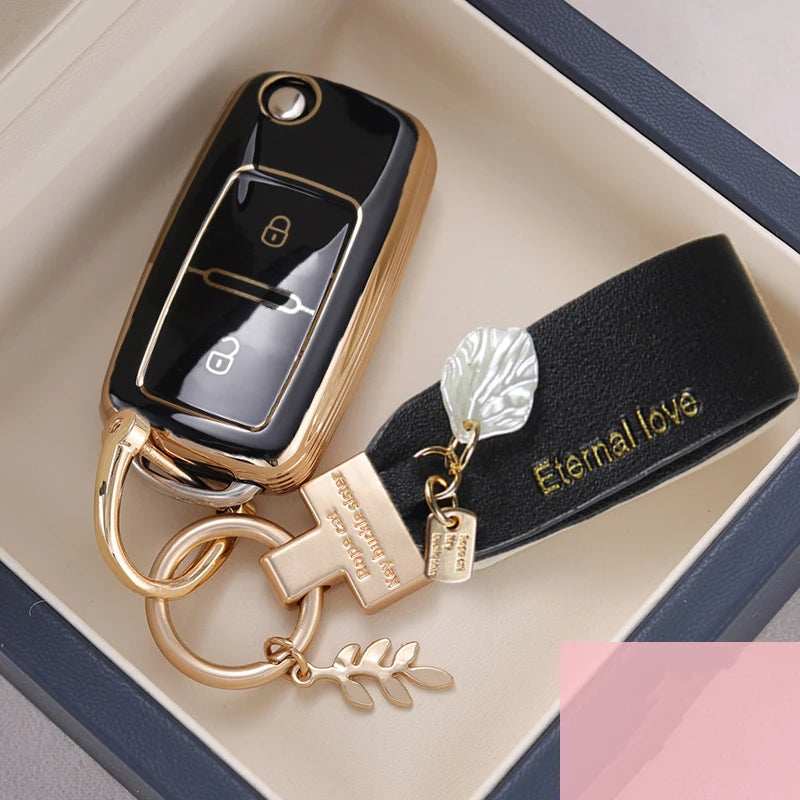 Autoschlüssel-Etui für VW und Skoda