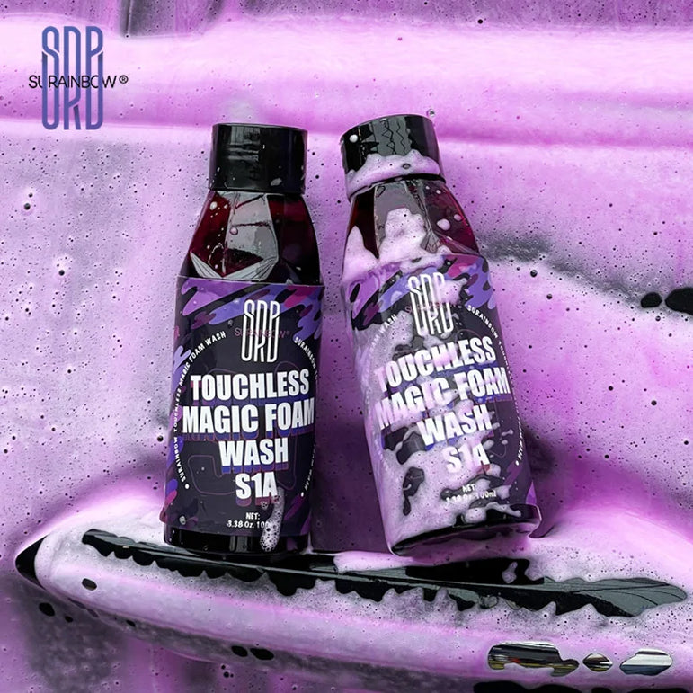 Spumă de spălare auto și ceară roz