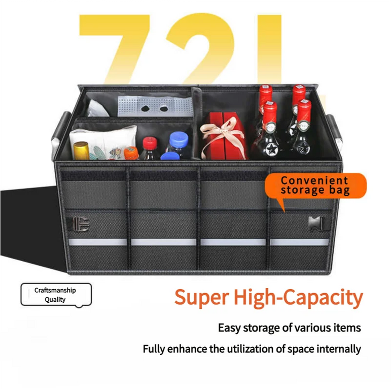 Cutie de depozitare pentru portbagaj auto rezistentă