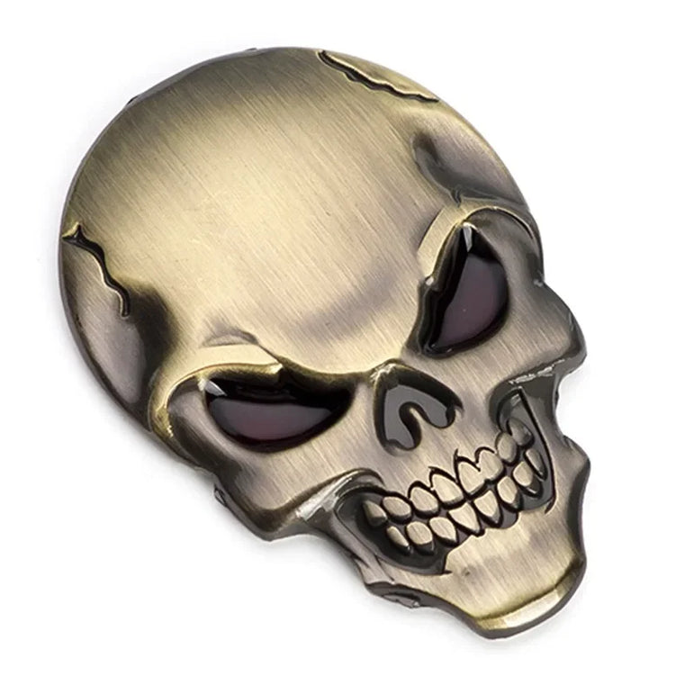 Creative 3D Skull Car Sticker