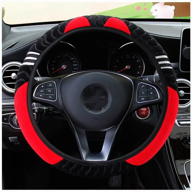 Little Monster Plush Steering Wheel Cover