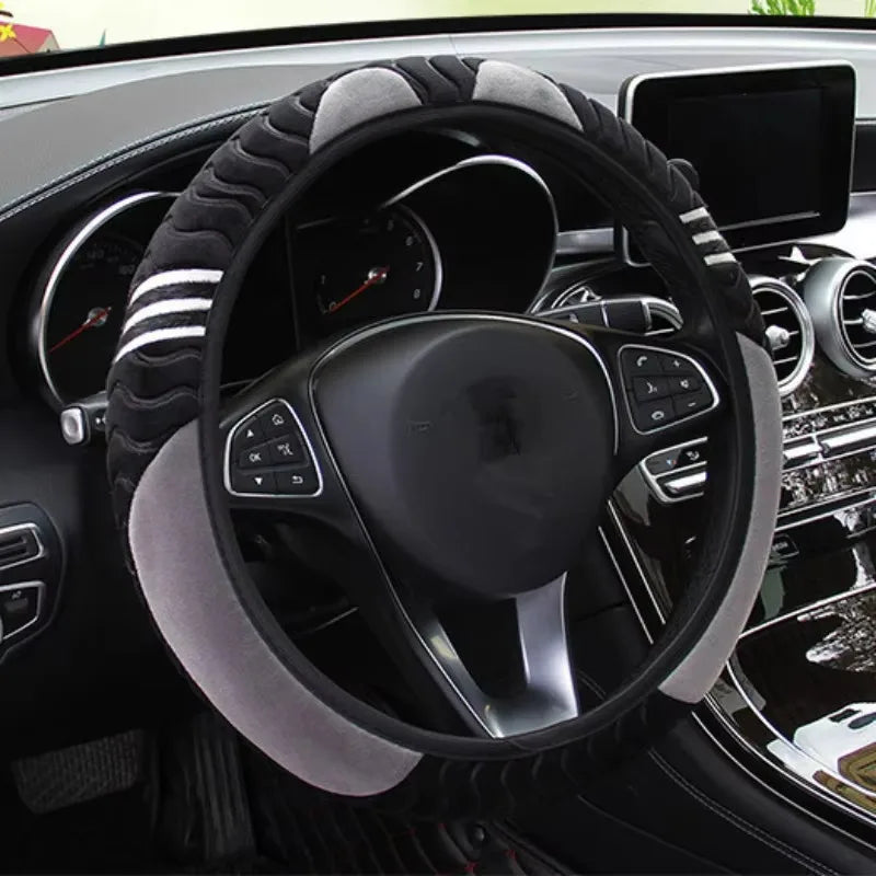 Little Monster Plush Steering Wheel Cover