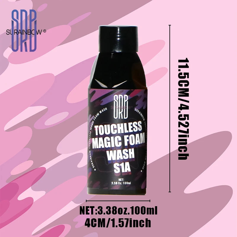 Spumă de spălare auto și ceară roz