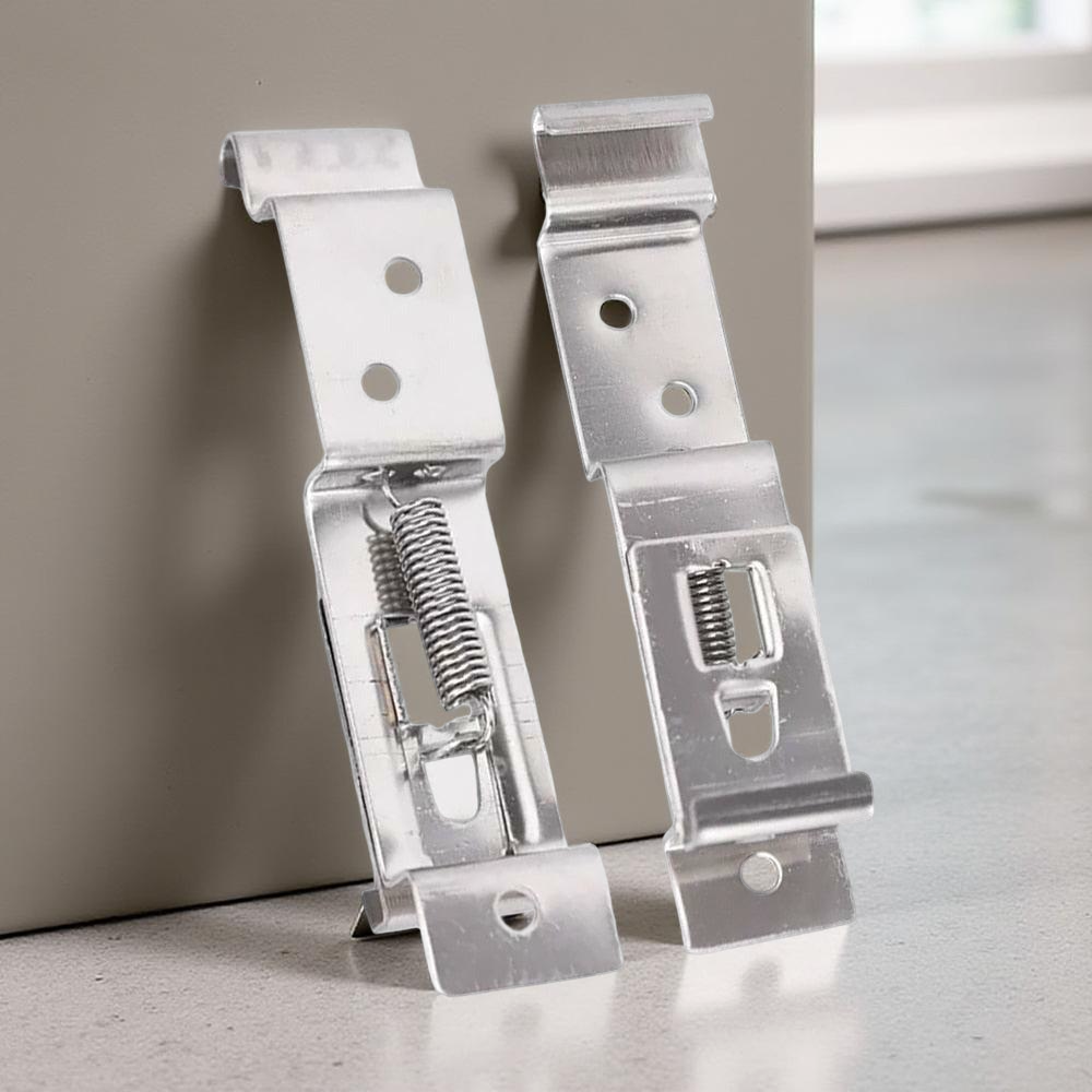 Set - 2x -  Number Holders Stainless Steel 