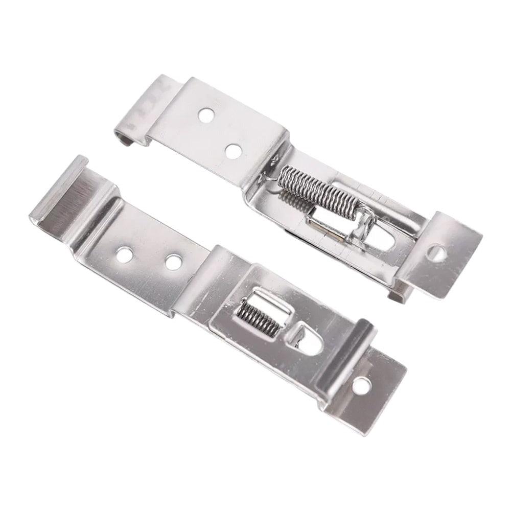 Set - 2x -  Number Holders Stainless Steel 
