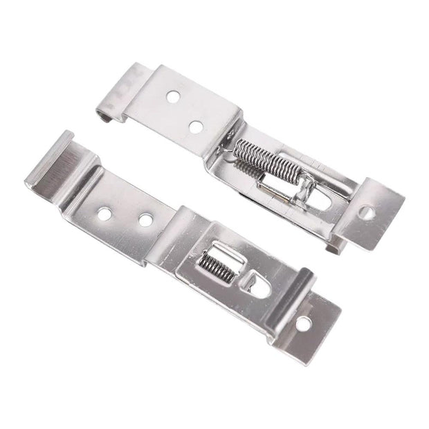 Set - 2x -  Number Holders Stainless Steel 