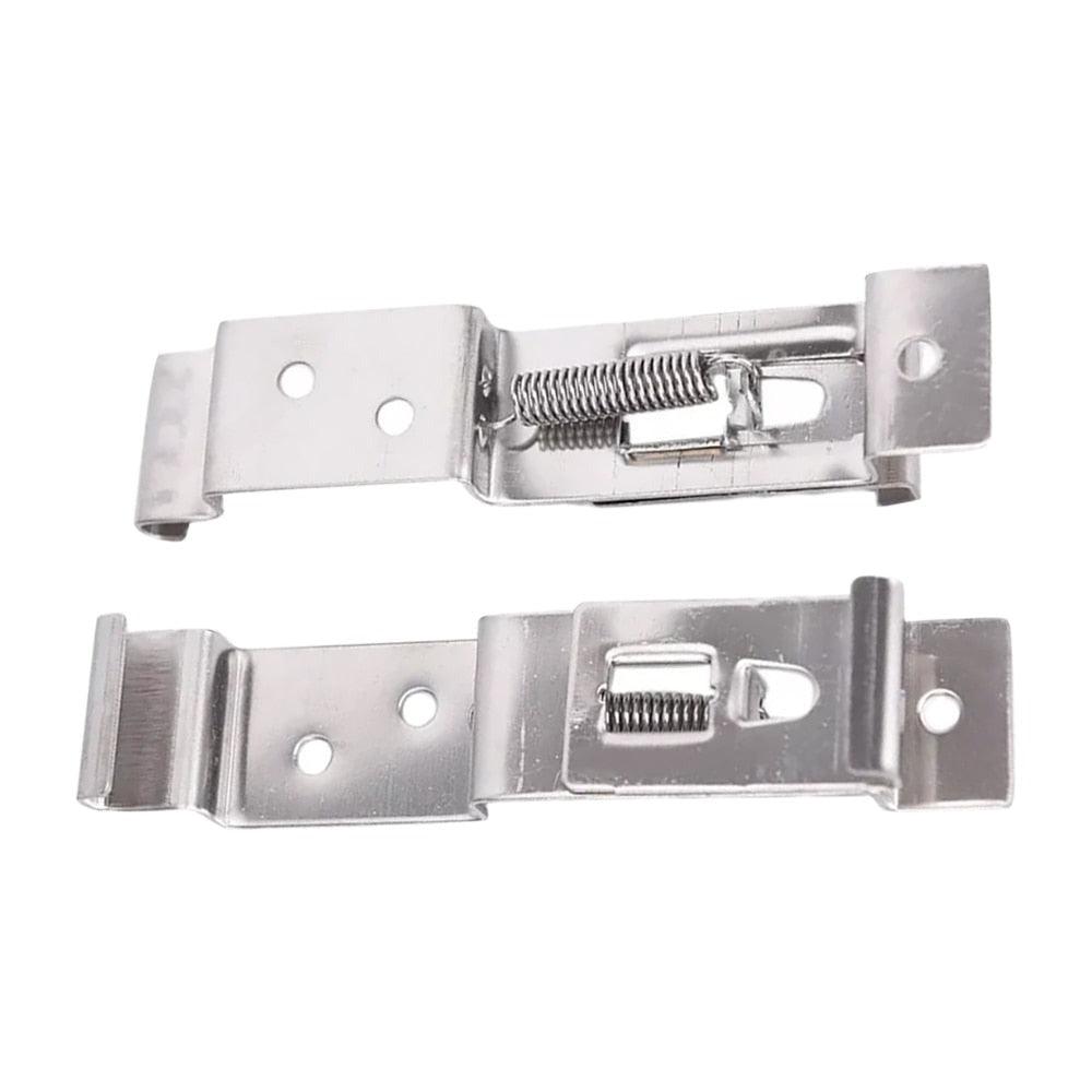 Set - 2x -  Number Holders Stainless Steel 