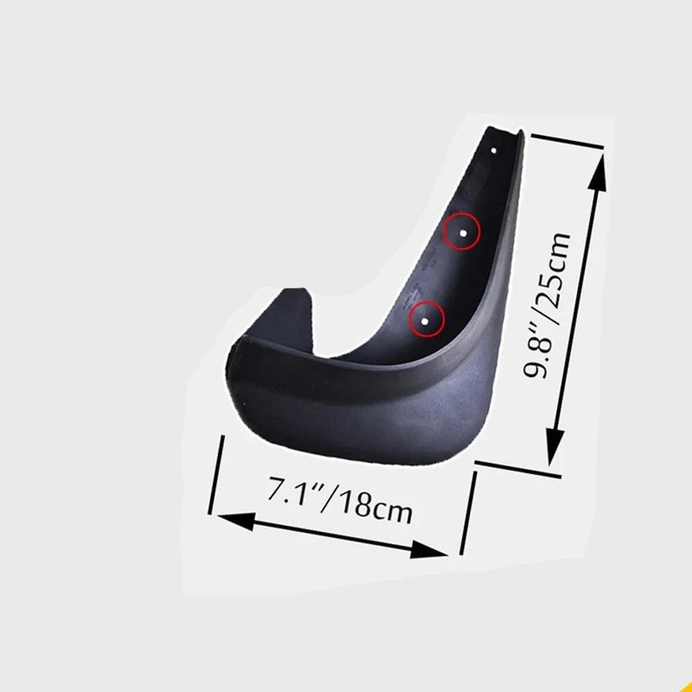 Set Universal Mudflaps Mud Flaps Splash Guards - Dacia & Renault