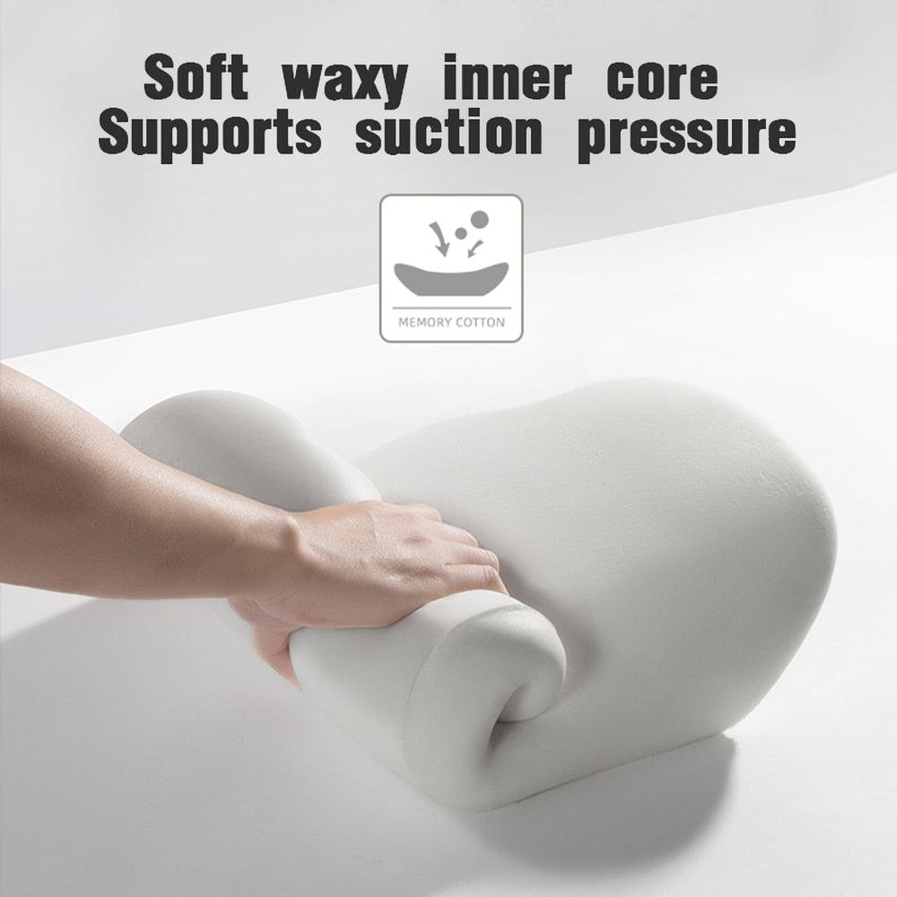 Set of car pillows for headrests and lumbar