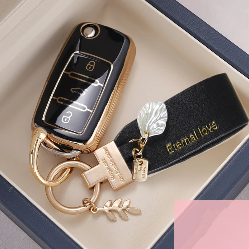 Autoschlüssel-Etui für VW und Skoda