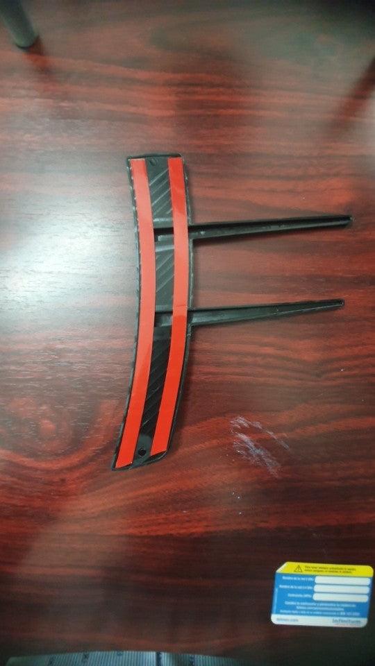 Side lips for the front bumper