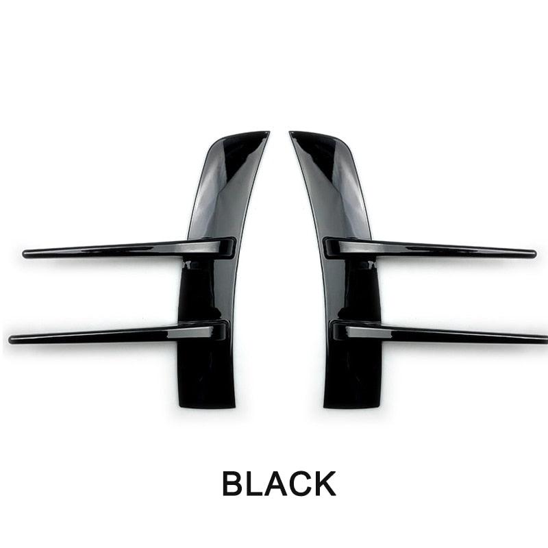 Side lips for the front bumper