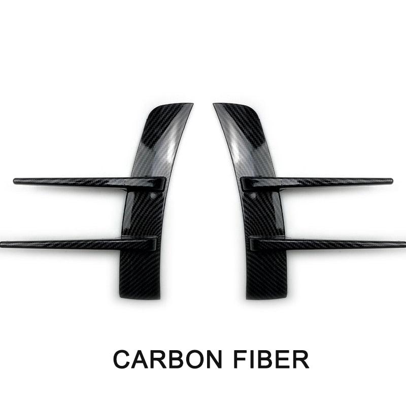 Side lips for the front bumper