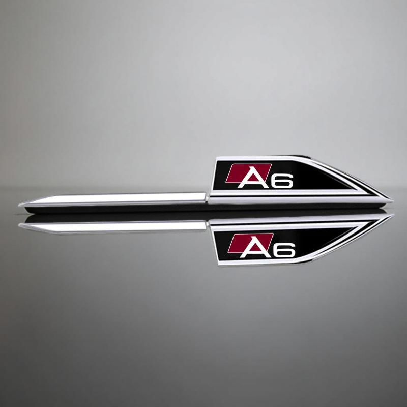 Side metal emblem for Audi (A3-A8) (Q3-Q8)