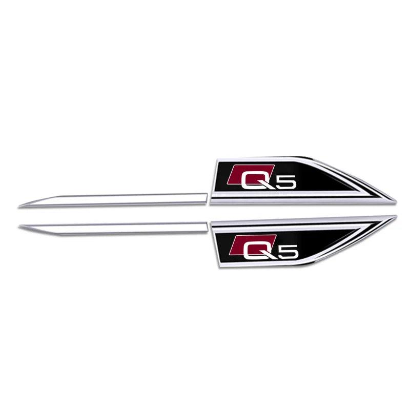 Side metal emblem for Audi (A3-A8) (Q3-Q8)