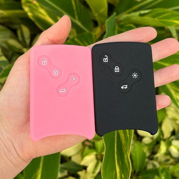 Silicone Car Key Cover Case - Dacia & Renault