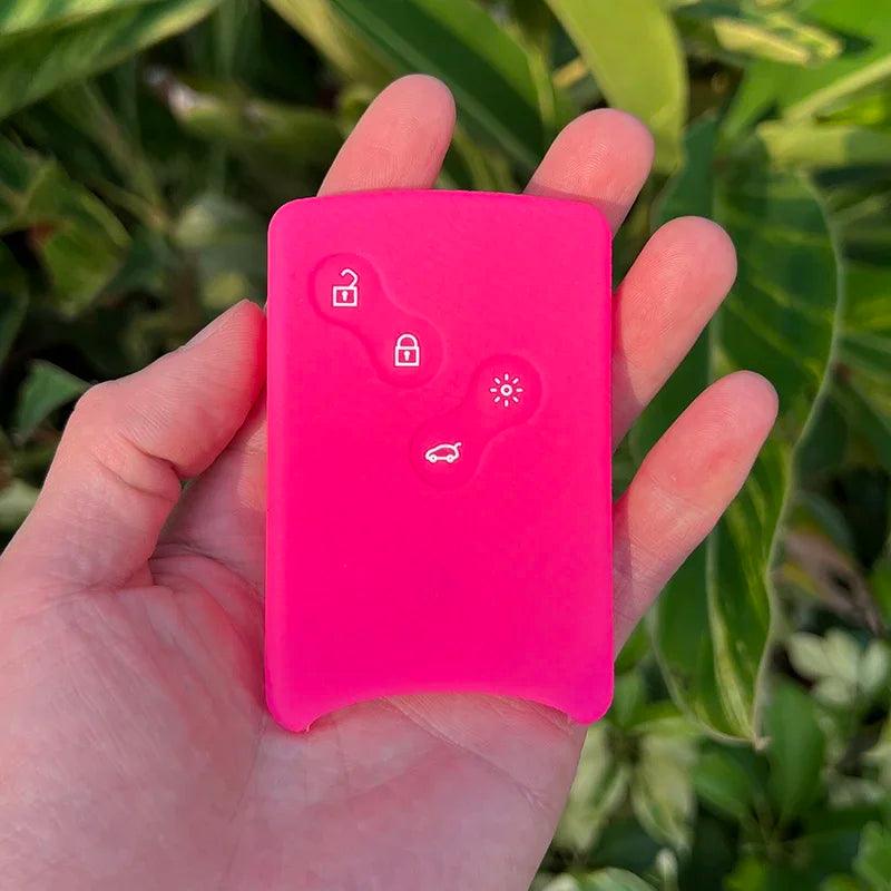 Silicone Car Key Cover Case - Dacia & Renault