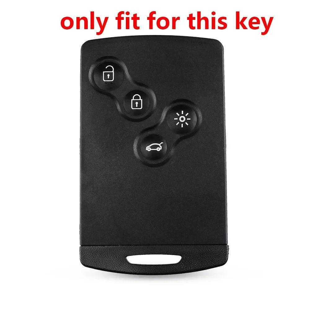 Silicone Car Key Cover Case - Dacia & Renault