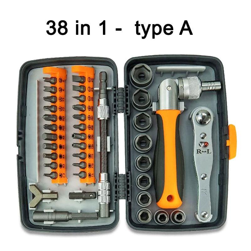Tool kit Magnetic Screw Driver Kit Bits Torx Screwdrivers - One Beast Garage