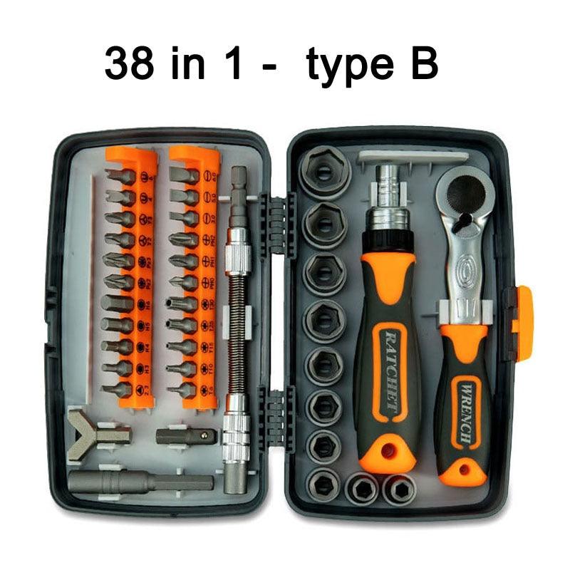 Tool kit Magnetic Screw Driver Kit Bits Torx Screwdrivers - One Beast Garage