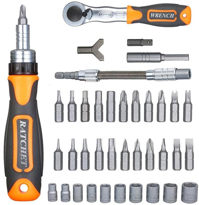 Tool kit Magnetic Screw Driver Kit Bits Torx Screwdrivers - One Beast Garage